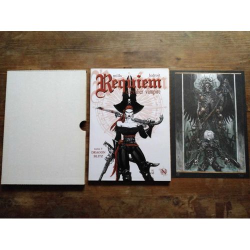 Olivier Ledroit, Tirage De Tête Requiem Chevalier Vampire Tome 5