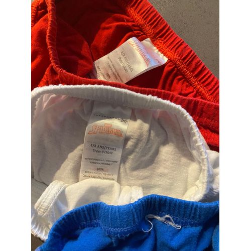 Lot De 3 Slips Spiderman Kiabi 6/8 Ans