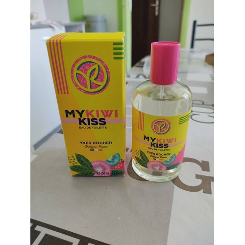 Parfum Edt My Kiwi Kiss Yves Rocher Spray 100 Ml + Boîte 