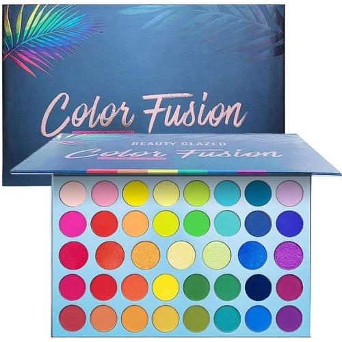 39 Palettes De Couleurs De Fards À Paupières,Palette De Maquillage De Couleur Arc-En-Ciel,Palette Professionnelle De Maquillage Pour Les Yeux 