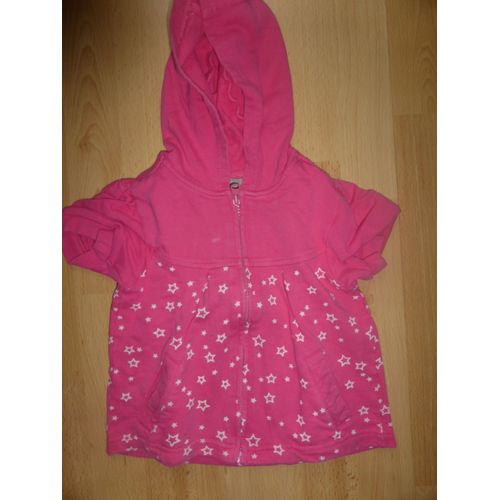 Gilet 3 Suisses Coton 6 Ans Rose