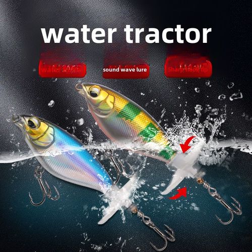Leurre De Pêche Artificiel Flotant Hydrostatique Avec Queue En Spirale Pour Poisson Blanc Et Black En Plastique De Haute Qualité 6g Ensemble De Cinq Pièces