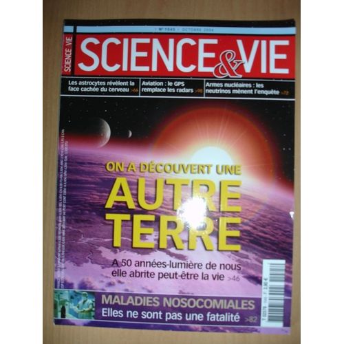 Sciences Et Vie  N° 1045 : On A Découvert Une Autre Terre
