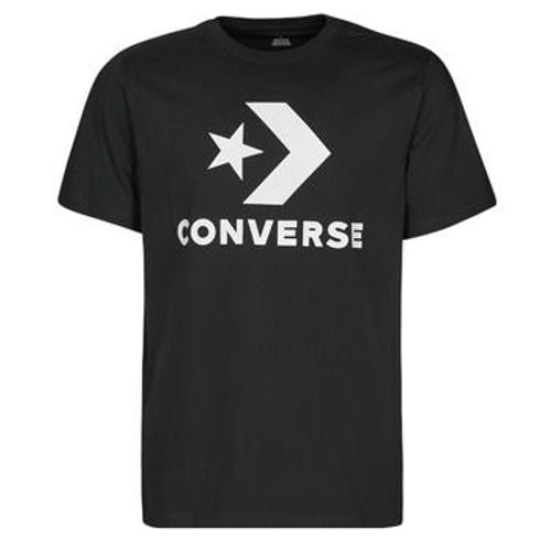 T-Shirt Converse Go-To Star Chevron Tee Noir