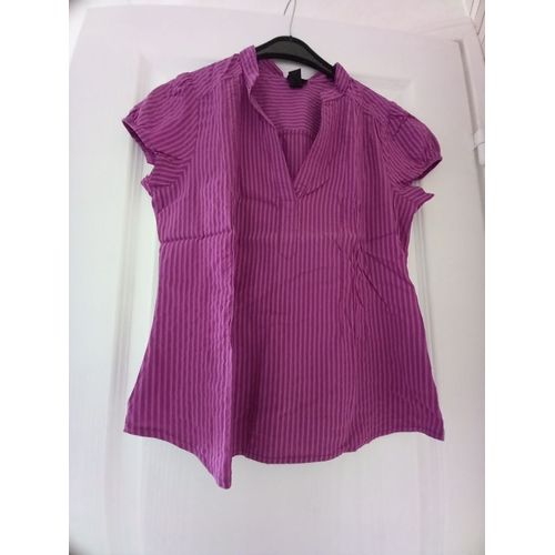 Chemisier Manches Courtes Marque H&m Taille 44
