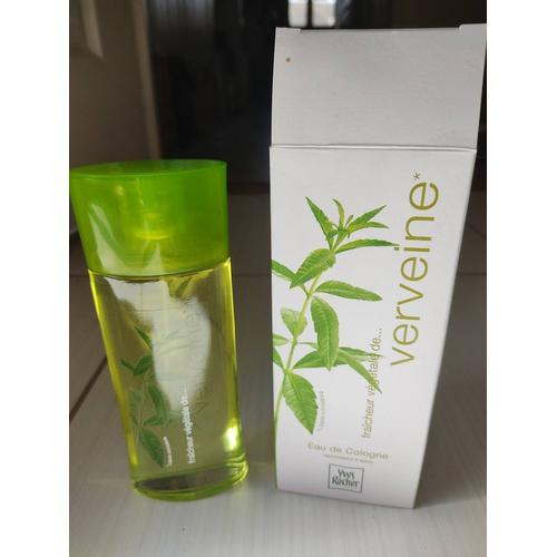 Parfum Eau De Cologne Fraîcheur Verveine Yves Rocher Spray 125 Ml + Boîte 