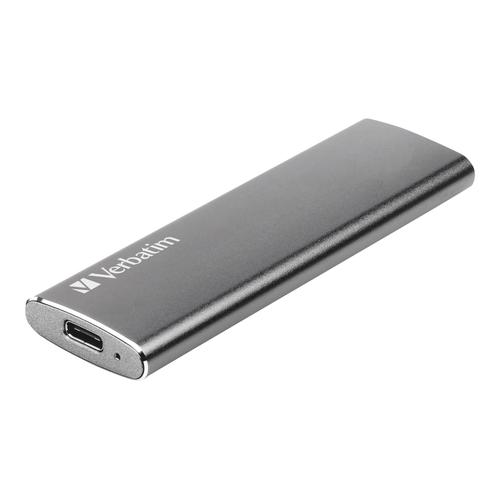 Verbatim Vx500 - SSD - 120 Go - externe (portable) - USB 3.1 Gen 2 (USB-C connecteur) - gris sidéral