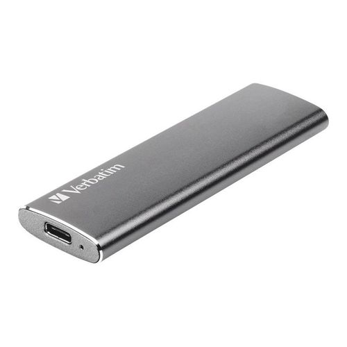 Verbatim Vx500 - SSD - 480 Go - externe (portable) - USB 3.1 Gen 2 (USB-C connecteur) - gris sidéral