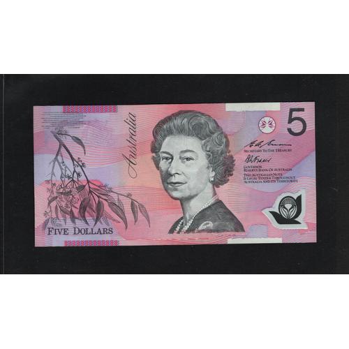 Billet Australie, 5 Dollars, Queen Elizabeth, 1995