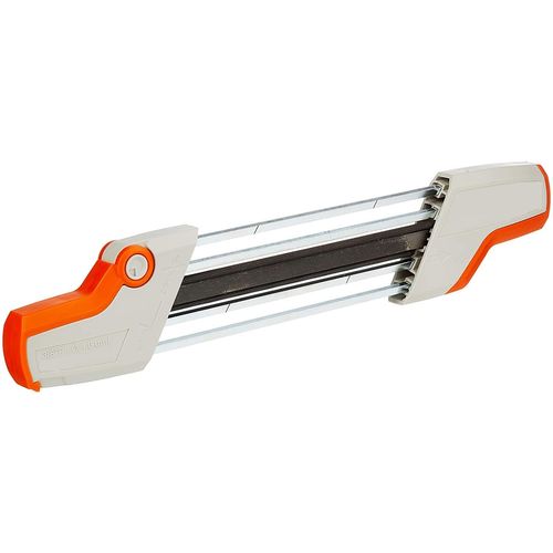 Stihl 56057504303 Porte-lime 2 en 1 pour chaîne de tronçonneuse 3/8 P à 4,0 mm