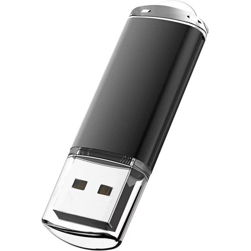 CLé USB 32Go, Clef USB Flash Drive 32Go Pen Drive USB 2.0 Memory Stick 32Go Thumb Drive pour PC,Noir.[G1135]