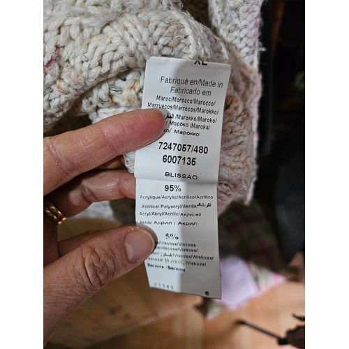 Pull Bonobo Col Rond Xl Couleur Écru