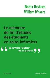 Mémoire De Fin D'études Des Étudiants En Soins Infirmiers - Se Révéler L'auteur De Sa Pensée