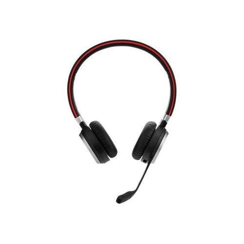Jabra Evolve 65 UC stereo - Micro-casque - sur-oreille - Bluetooth - sans fil - NFC*
