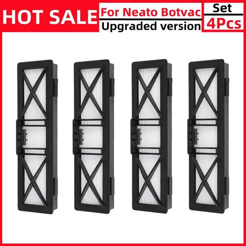 Filtre HEPA pour aspirateur Neato Botvac série D connectée,pièces de rechange,945-0215,D3,D4,D5,D6,D7,D70,D75,D80,D85 Pound - Type 4pcs