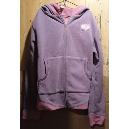 Sweat A Capuche - Femme - " Domyos -Decathlon " - Violet / Rose - Taille 14 Ans