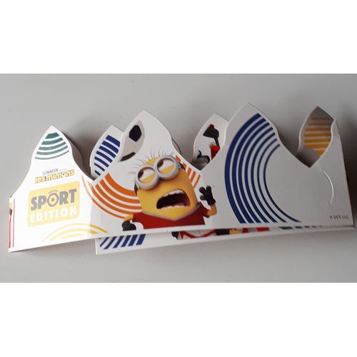 Couronne De Galette Des Rois Leclerc 2024 Les Minions Font Du Sport