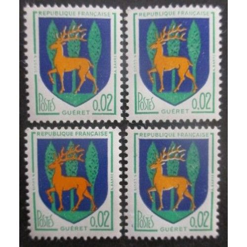 France N°1351b X 4 Neuf **