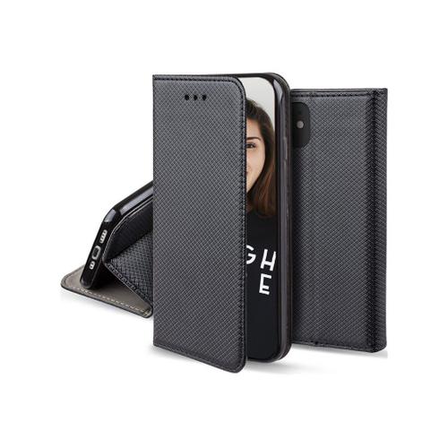 Jaym Colored Edition - Étui À Rabat Pour Téléphone Portable - Magnétique, Support - Faux Cuir Polyuréthane - Noir - Pour Samsung Galaxy S23