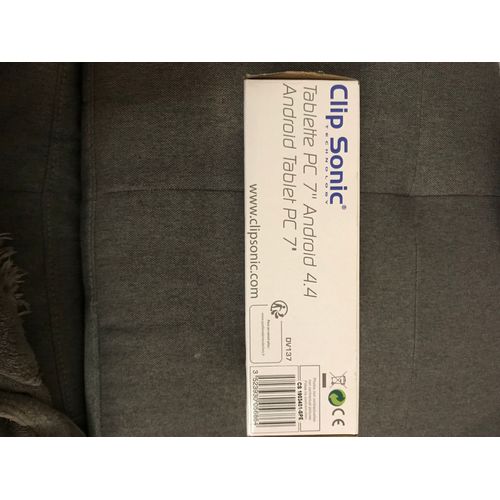 Tablette Tactile Clip Sonic DV-137 2 Go 7 pouces Android 4.4 Blanc