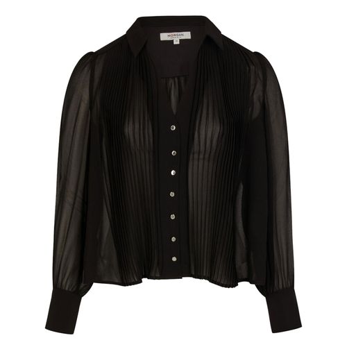 Chemise Manches Longues Morgan Cplia Noir Shirt Noir