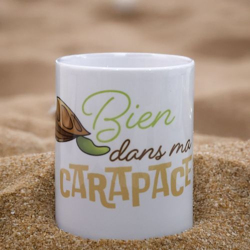 Mug Original Céramique Sublimé Et Personnalisé Avec Dessin - Tasse À Café Avec Poignée - Idée Cadeau - Humour Collection Mer - Grande Contenance