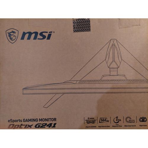 Ecran pc gamer MSI Optix G241