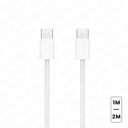Câble USB Type-C vers Type-C Tissé - 1 mètre