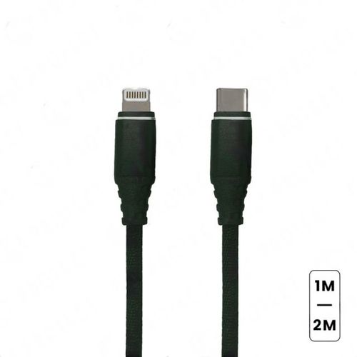 Câble Lightning vers Type-C Renforcé - 2 mètres