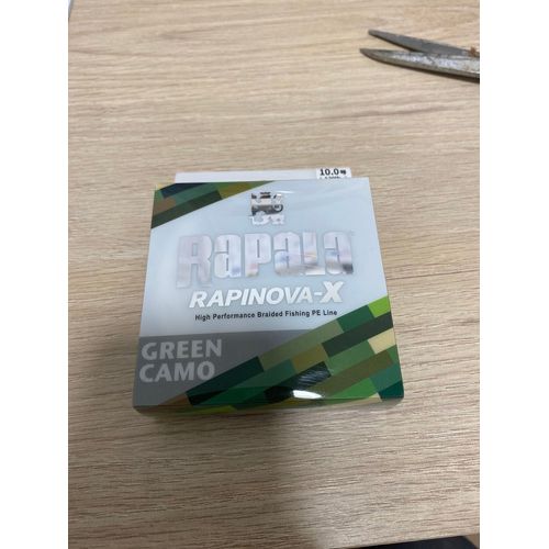 Tresse Rapala Rapinova X Green Camo