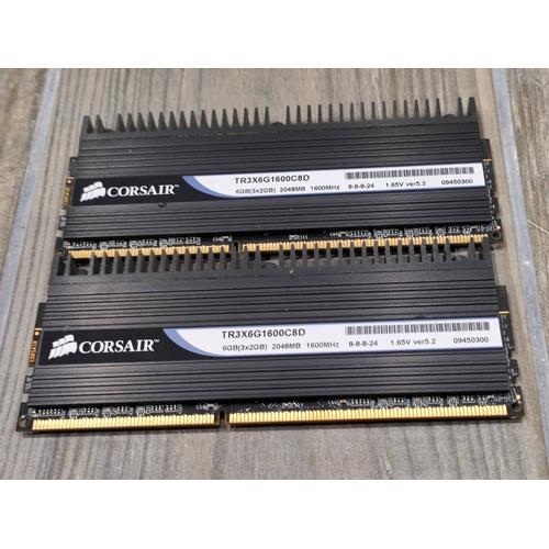 2x2Go DDR3 Corsair Dominator 1600Mhz cas 8