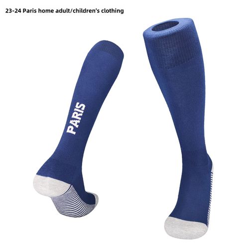 Chaussettes De Football Pour Adultes Et Enfants Épaisses Et Doublées De Serviette Pour Club De Football Saison 23-24 Couleur De Barl
