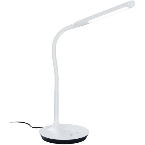 Trio Leuchten 527090131 Polo Lampe De Table, Plastique, Integriert, 5 W, Blanc, 40 X 16.399999999999999 X 41 Cm[L363]