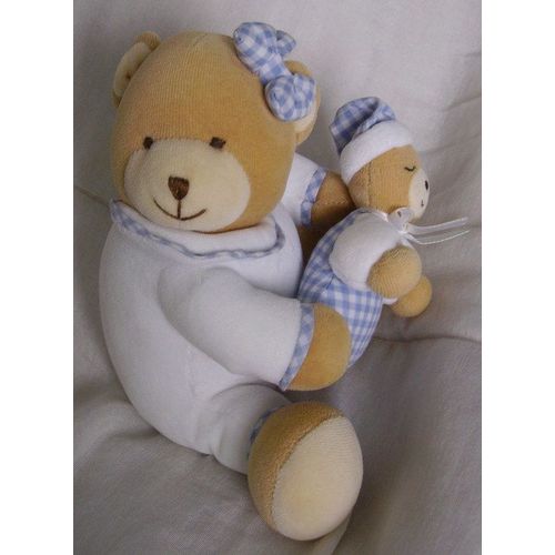Doudou Maman Ourson Et Son Bébé Kaloo