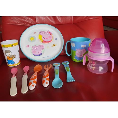 Lot Accessoires Repas Pour Bébé / Petit Enfant - En Parfait État