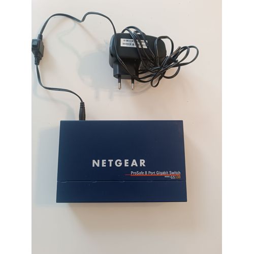 Netgear Prosafe 8 Ports Gigabit Switch GS108