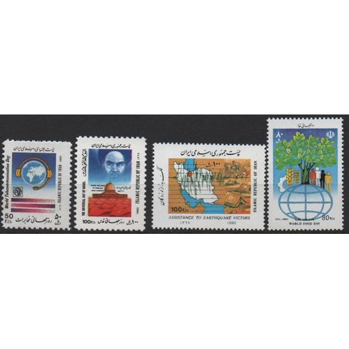 Iran Timbres Divers 1990