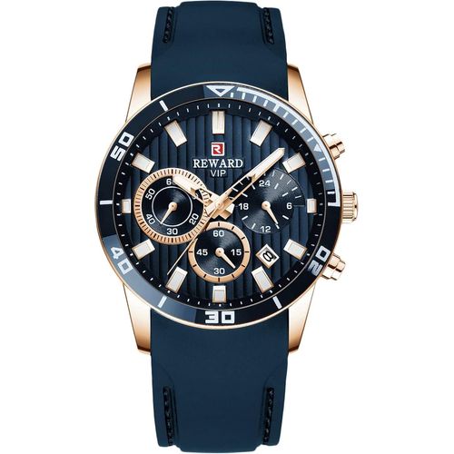Montre Homme Analogique Quartz Montre Avec Bracelet En Silicone Classique Chronographe Lumineuses Montres Mode Montre-Bracelet Pour Homme[X3654]