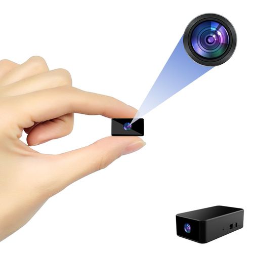 Mini Caméra Espion - 1080P Micro Camera, Détection de Mouvement, pour la Surveillance de Sécurité à Domicile