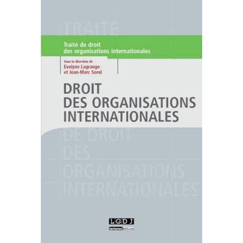 Droit Des Organisations Internationales