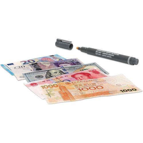 30 111-0372 Lot De 3 Marqueurs Stylo Détecteur De Faux Billets.[G817]