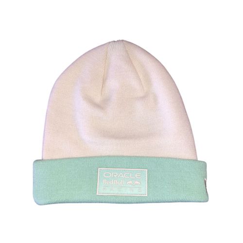 Bonnet Contrast Rb Racing New Era Officiel Beige Vert Taille Unique
