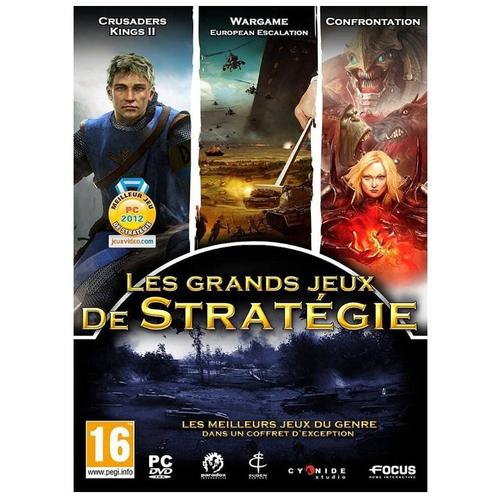 Coffret Jeux Pc - Les Grands Jeux De Stratégie : Crusader Kings Ii / Wargame / Confrontation