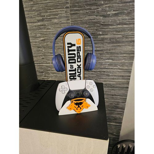 Support Manette Ps5 Et Casque Version Call Of Duty Black Ops 6