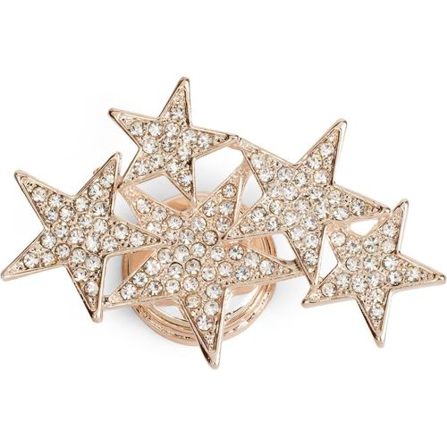 Broche Magnétique Avec Étoiles Décorées De Strass Pour Écharpes, Foulards Et Ponchos, Femmes, 05050061[L225]