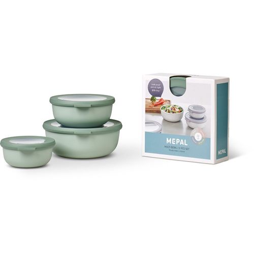 Mepal - Cirqula Low Bowl Set? Of 3 - Nordic Sage