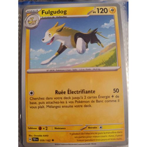 Peu Commune - Pokemon - Forces Temporelles - Fulgudog 59/162