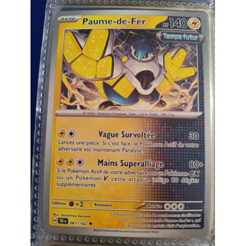 Peu Commune - Pokemon - Forces Temporelles - Paume-De-Fer 61/162