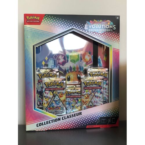 Cartes Pokemon Collection Classeur Évolutions Prismatiques 2025