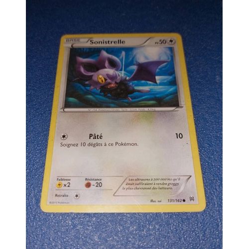 Carte Card Pokémon Sonistrelle 131 162
